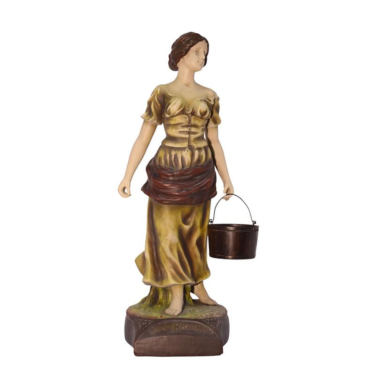 A TERRACOTTA SCULPTURE CALLED ZUM BRUNNEN