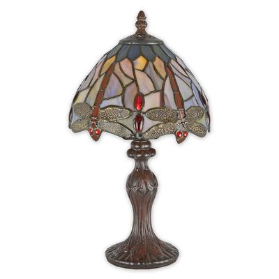 A TIFFANY STYLE TABLE LAMP