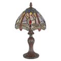 A TIFFANY STYLE TABLE LAMP
