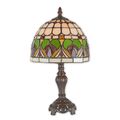 A TIFFANY STYLE TABLE LAMP