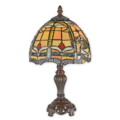 A TIFFANY STYLE TABLE LAMP