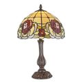 A TIFFANY STYLE TABLE LAMP