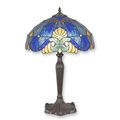 A TIFFANY STYLE TABLE LAMP