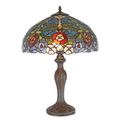 A TIFFANY STYLE TABLE LAMP