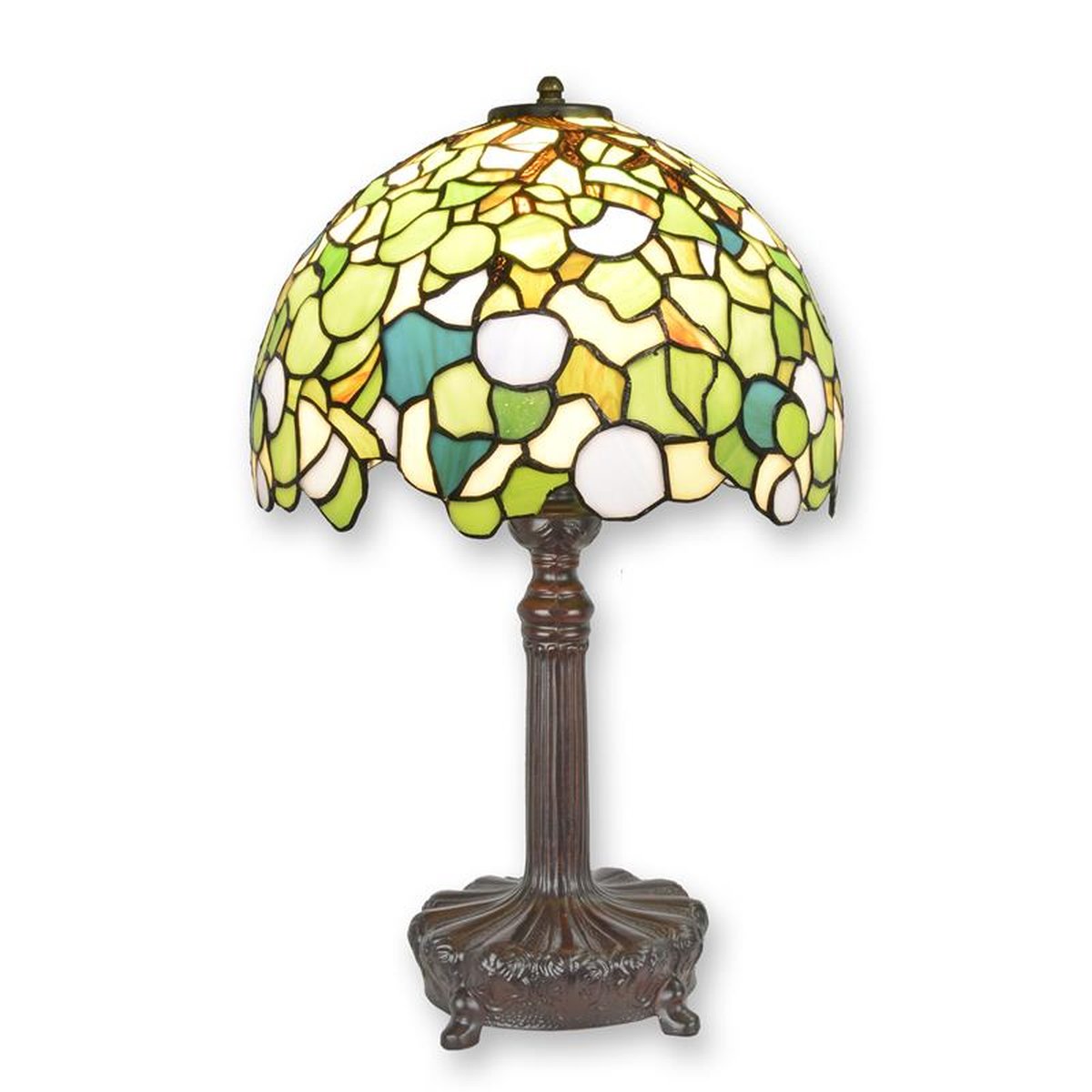 A TIFFANY STYLE TABLE LAMP