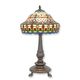 A TIFFANY STYLE TABLE LAMP