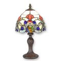 A TIFFANY STYLE TABLE LAMP
