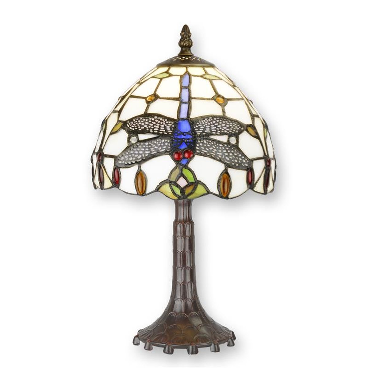 A TIFFANY STYLE TABLE LAMP