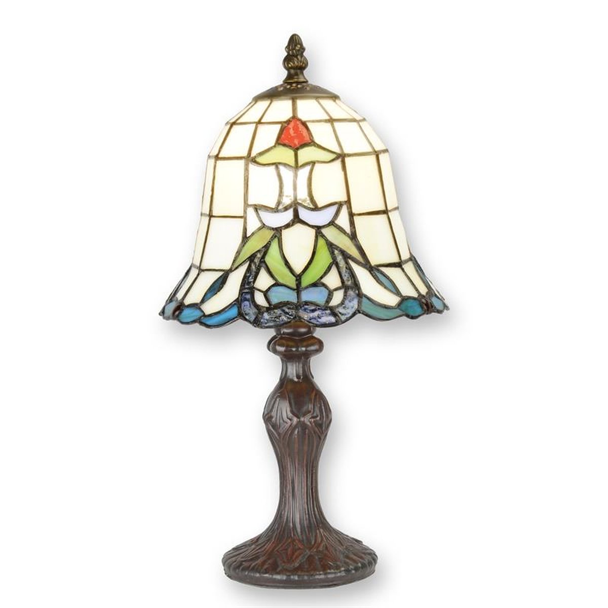 A TIFFANY STYLE TABLE LAMP