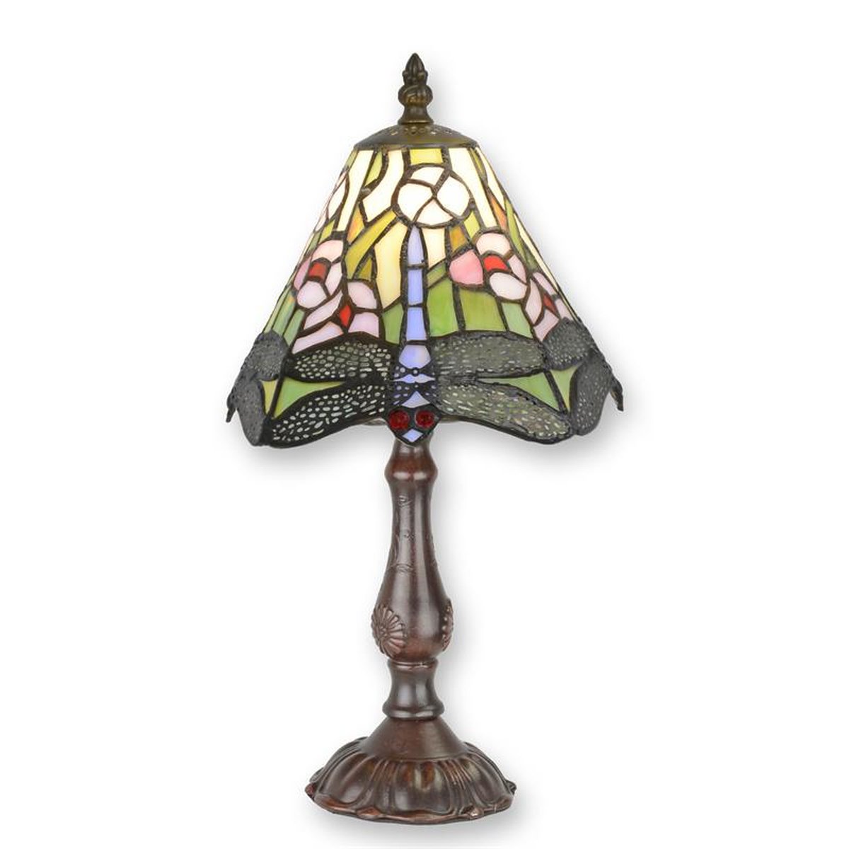 A TIFFANY STYLE TABLE LAMP