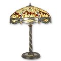 A TIFFANY STYLE TABLE LAMP