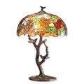 A TIFFANY STYLE TABLE LAMP