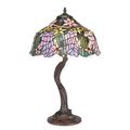 A TIFFANY STYLE TABLE LAMP