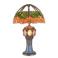 A TIFFANY STYLE TABLE LAMP