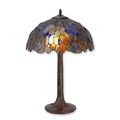 A TIFFANY STYLE TABLE LAMP