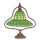 A TIFFANY STYLE TABLE LAMP