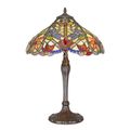 A TIFFANY STYLE TABLE LAMP