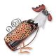 A TIN BOTTLE HOLDER ROOSTER""