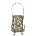 A TIN BUTTERFLY LANTERN