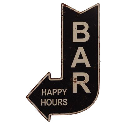 A TIN DIRECTION SIGN