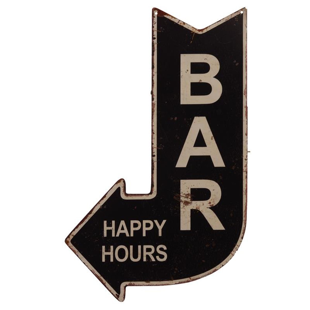 A TIN DIRECTION SIGN