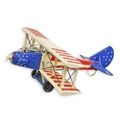 A TIN MODEL OF A BIPLANE FIGHTER