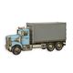 A TIN MODEL OF A CONTAINER TRUCK