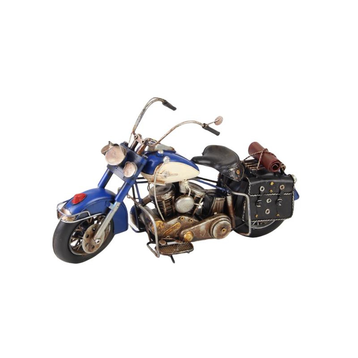A TIN MODEL OF A MOTORCYCLE