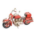 A TIN MODEL OF A MOTORCYCLE