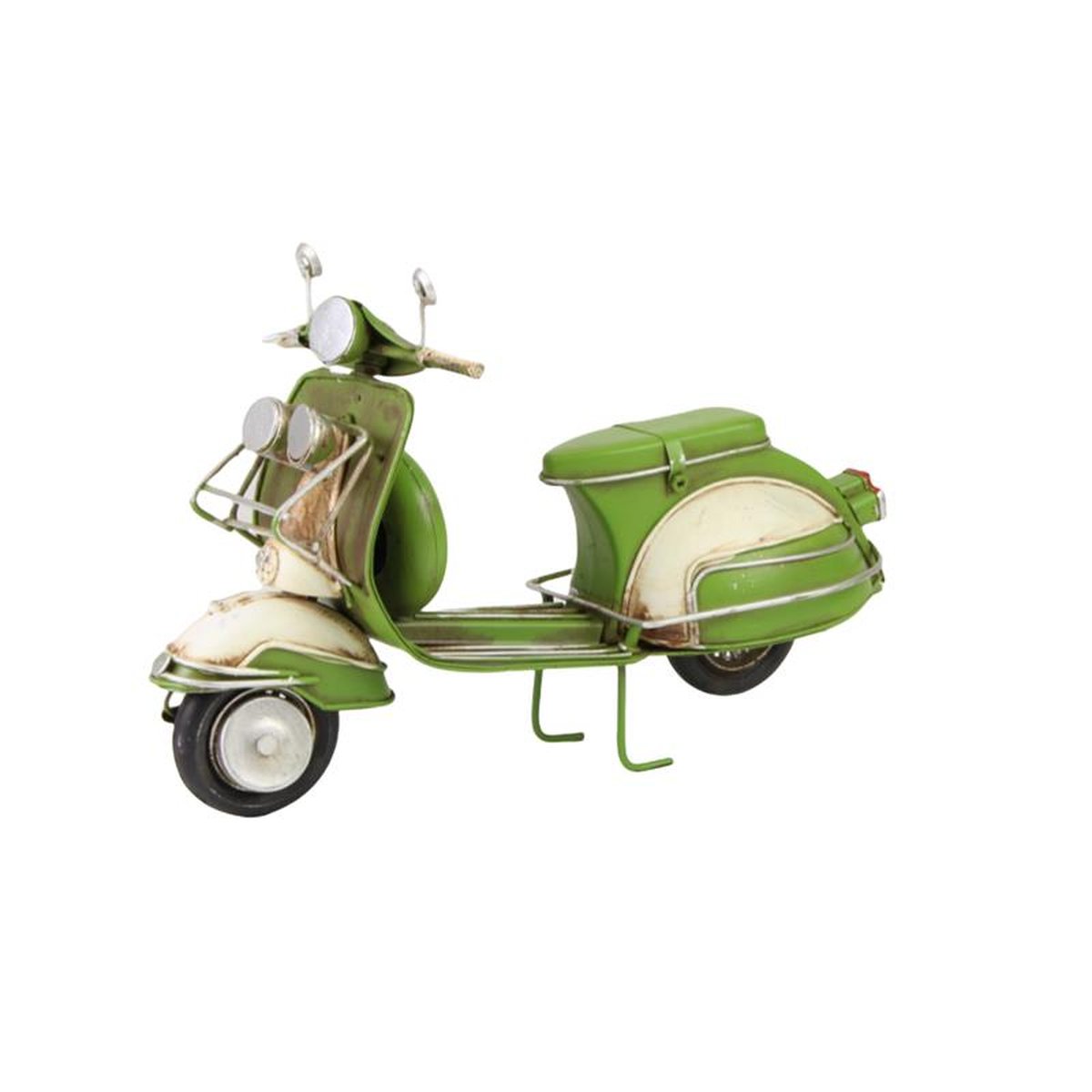 A TIN MODEL OF A SCOOTER