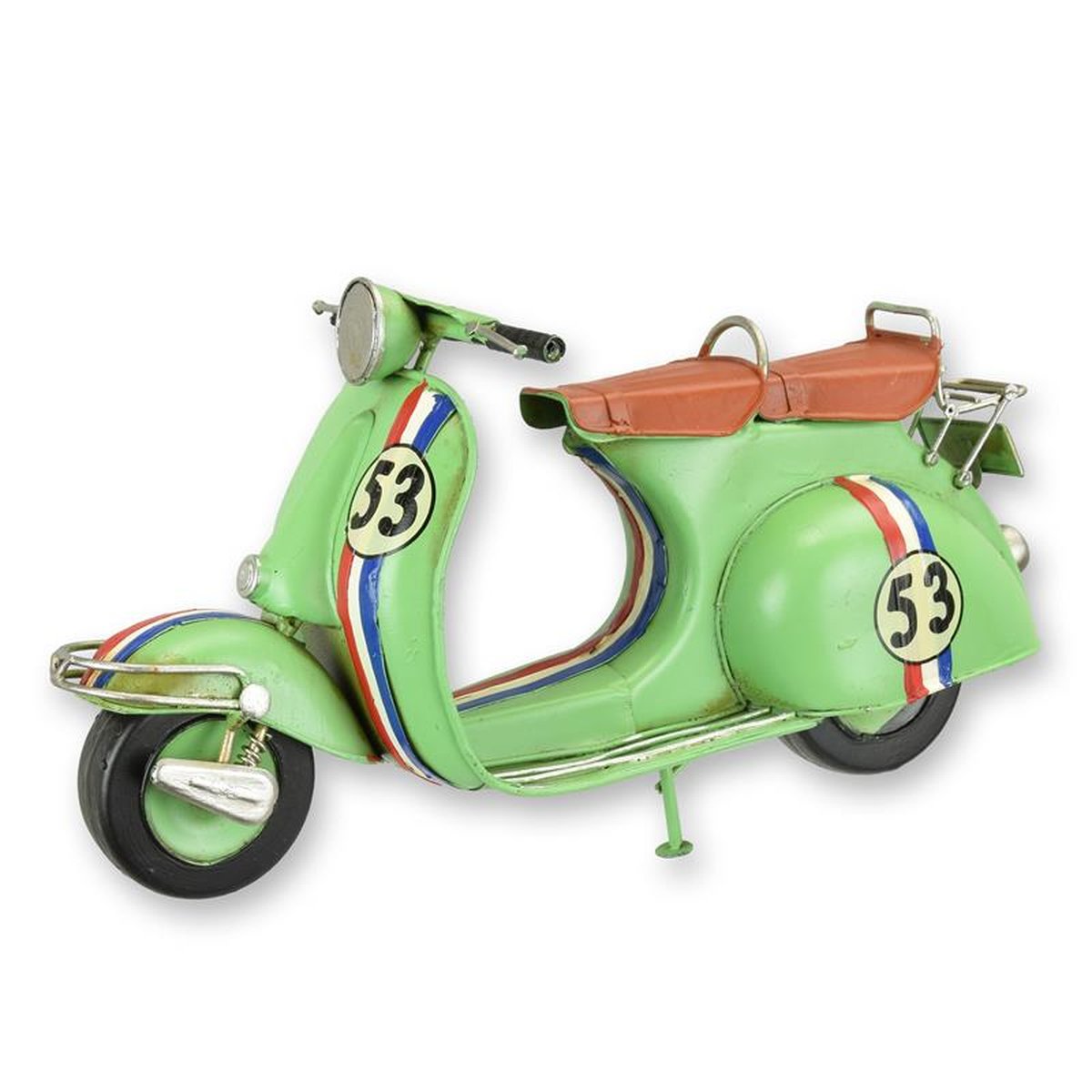 A TIN MODEL OF A SCOOTER