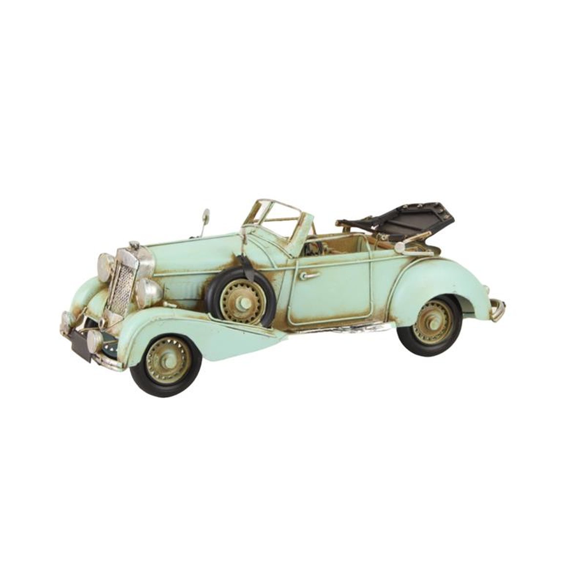 A TIN MODEL OF A SOFT TOP CONVERTIBLE
