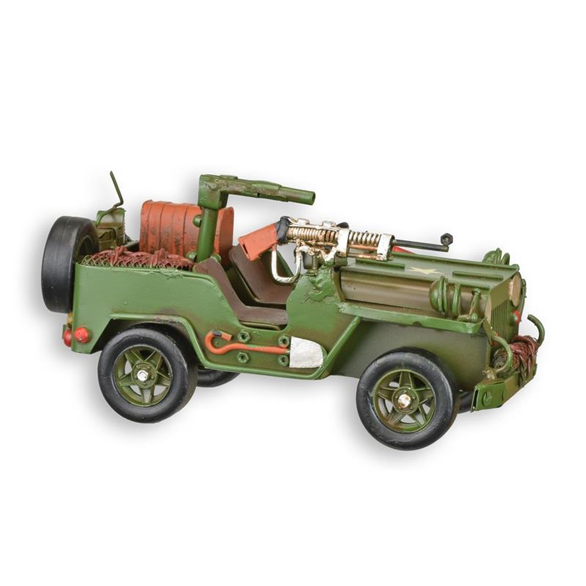 A TIN MODEL OF A WILLYS JEEP