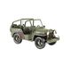 A TIN MODEL OF A WILLYS MB MILITARY JEEP