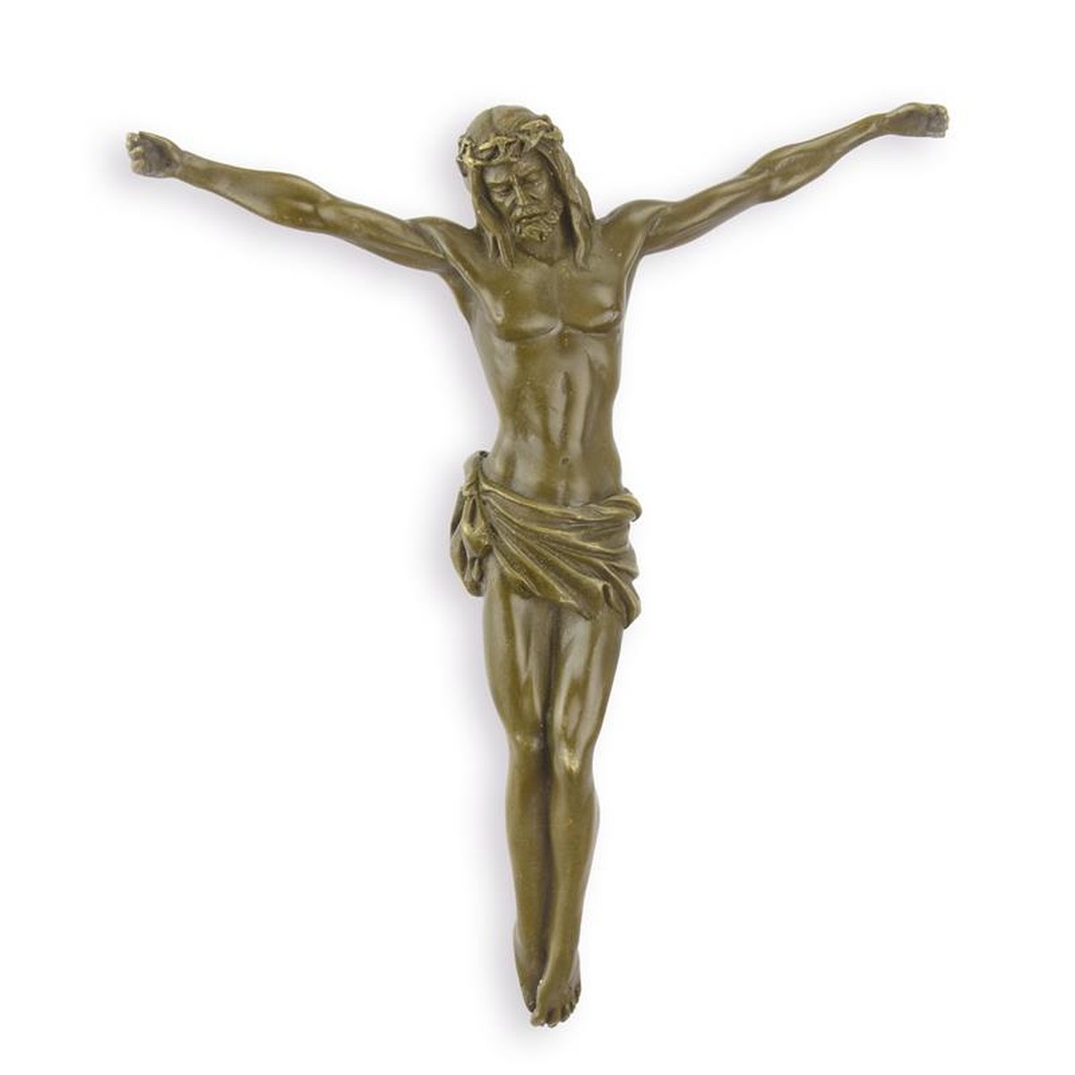 A WALL MOUNT BRONZE CORPUS CHRISTI