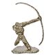AN ALUMINIUM SCULPTURE OF HERCULES DRAWING HIS BOW