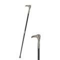 AN ALUMINIUM WALKING STICK