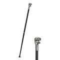 AN ALUMINIUM WALKING STICK