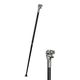 AN ALUMINIUM WALKING STICK