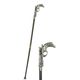 AN ALUMINIUM WALKING STICK