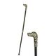 AN ALUMINIUM WALKING STICK