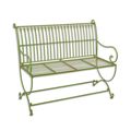 AN IRON BENCH - GREEN