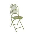 AN IRON CHAIR - GREEN