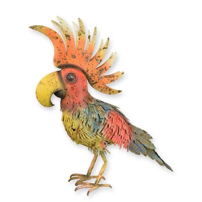 AN IRON COCKATOO