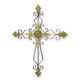 AN IRON CROSS WALL DECOR