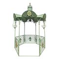 AN IRON GAZEBO