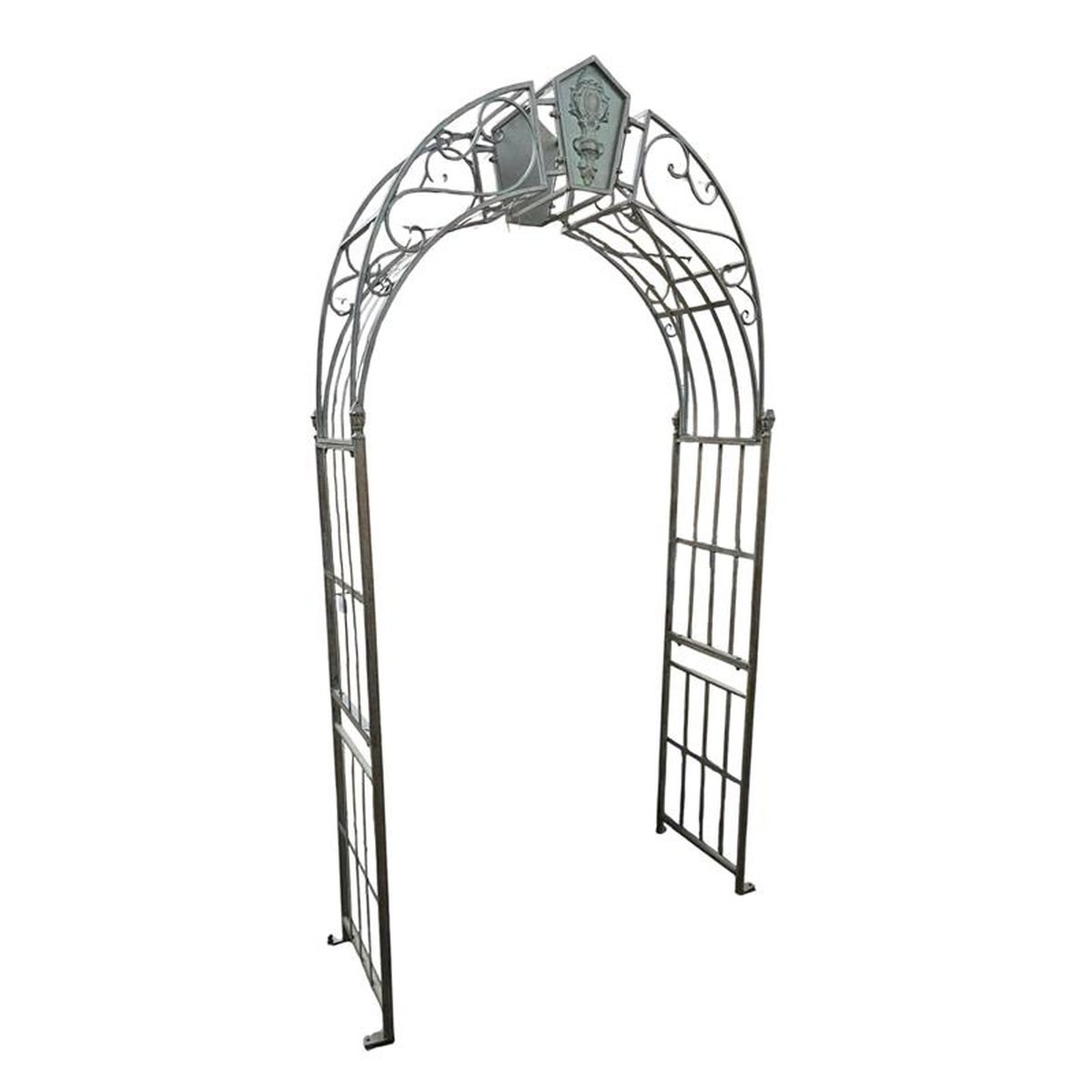 AN IRON ROSE ARCH