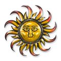AN IRON SUN WALL DECOR