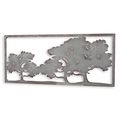 AN IRON TREE LANDSCAPE WALL DECOR