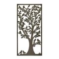 AN IRON TREE OF LIFE WALL DECOR